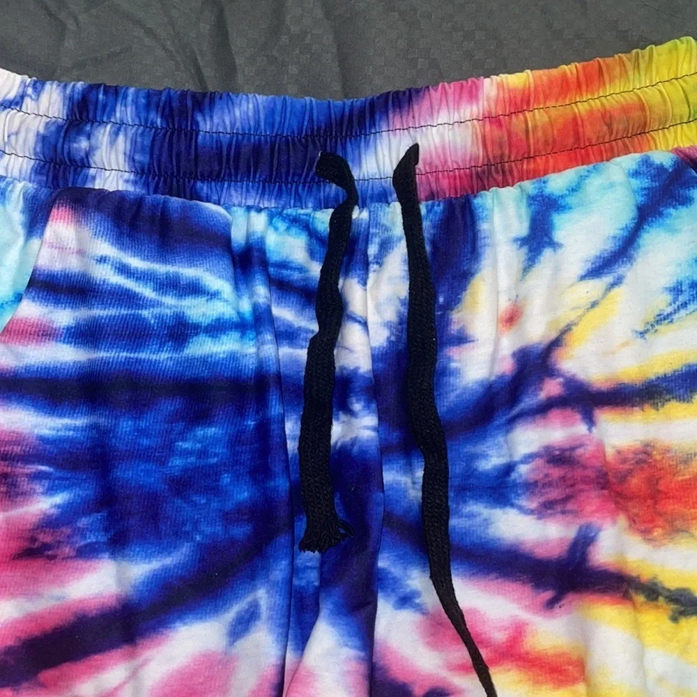 OS Tie dyed shorts